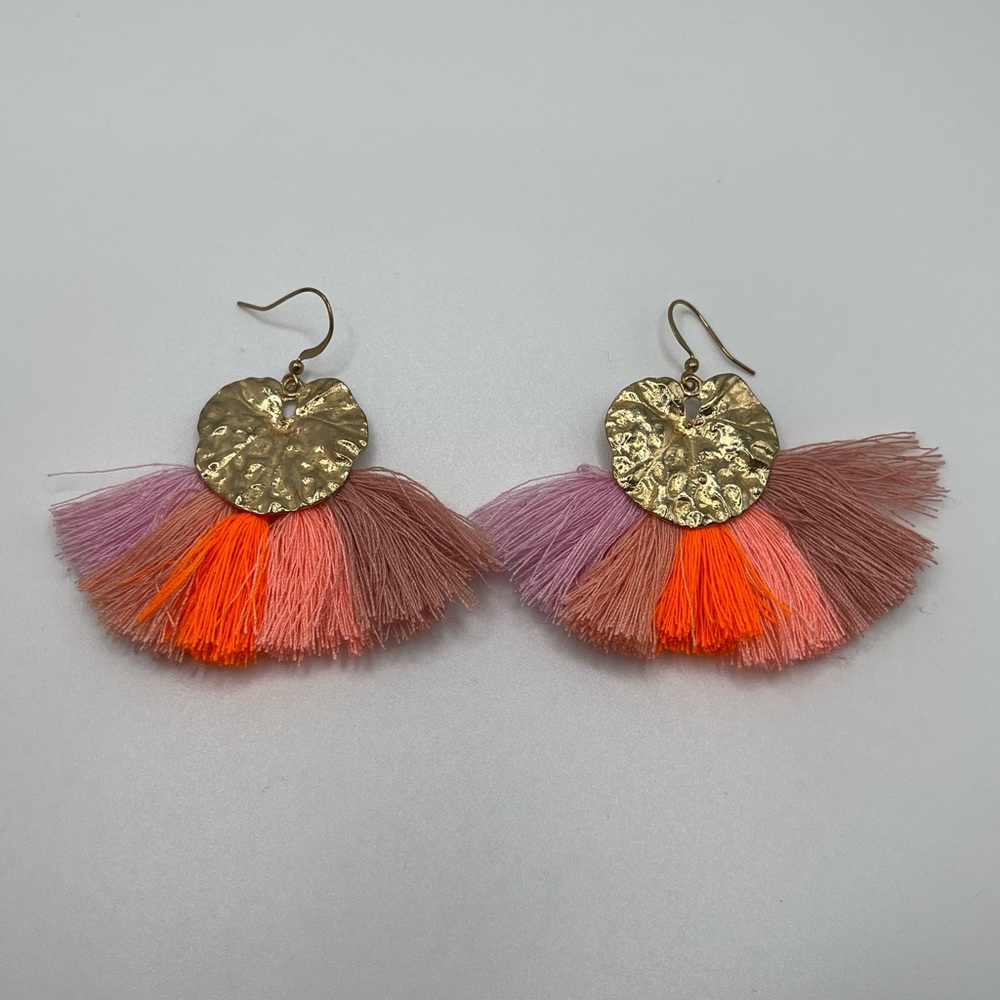 Anthropologie Colorful Statement Earrings